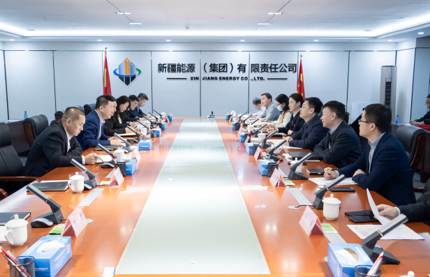 [图文]新疆能源集团与经开区人民政府座谈交流